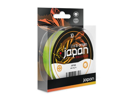Vlasec Delphin JAPAN Origin / Fluo žltá - 0,128mm 1,41kg 200m