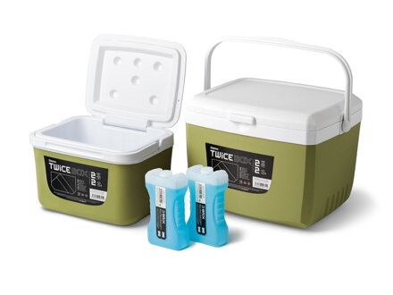 Set chladiacich boxov Delphin TwiceBOX 2v1 - 5l +13l / 2x400ml