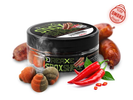 Nástraha D SNAX SHELL 10mm/30g - Frankfurtská klobása- Chilli /wafters/rozpustné