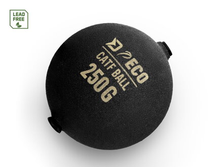 Záťaž bez olova Delphin EcoCATF BALL Rubber - 100g