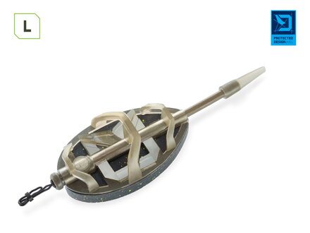 Krmítko Delphin Method QUIX Reaxe L - 80g