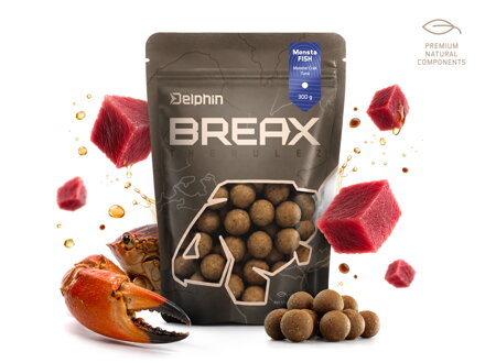 Boilies Delphin BreaX / MonstaFISH - Monster Krab-Tuniak/16mm/300g