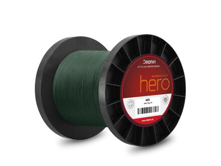 Delphin HERO zelená 1000m - 0,12mm 18lbs