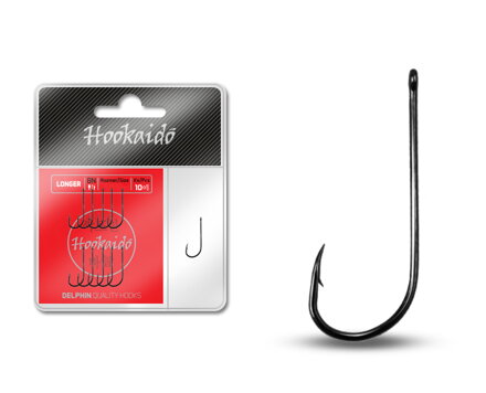 Háčik Delphin HKD LONGER ring / 10+1ks - BN/4 Háčik Delphin HKD LONGER ring / 10+1ks - BN/4