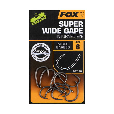 Fox EDGES™ Super Wide Gape (In-Turned Eye)