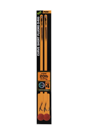Fox EDGES™ Curve Short Flouro D-Rigs