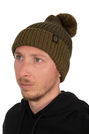 Fox Heavy Knit Bobble Hat