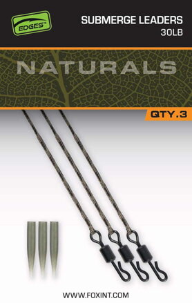 Fox EDGES™ Naturals Submerge Leaders