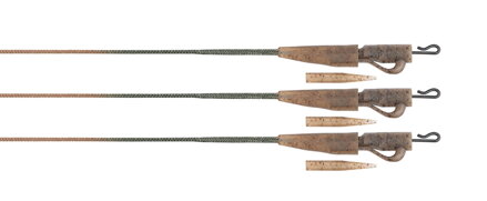 Fox Edges Camo 50lb Leadcore Lead Clip Leaders