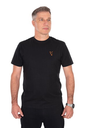 Fox Classic T - Black & Orange