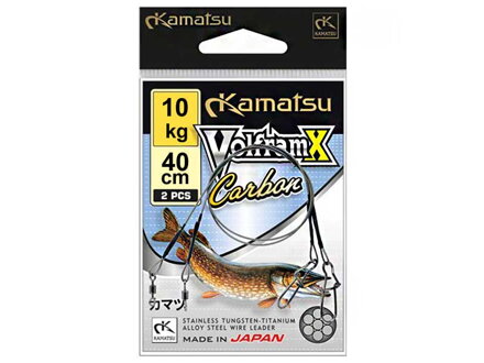 276040010 Konger VolframX carbon 10kg 40cm 2ks/bal