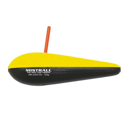 SM2053100 Mistrall Float sumcový plavák 100gr žltý