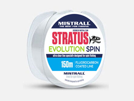 ZMH3710012 Mistrall Stratus Evolution spin 0,12mm 150m transparent