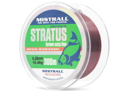 ZMH3332025 Mistrall Stratus Carp brown 300m 0,25mm