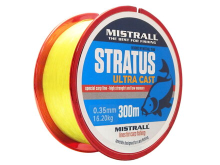 ZMH3477122 Mistrall Stratus Ultra cast 300m 0,22mm fluo žltá