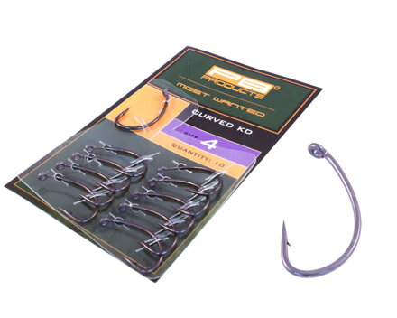 24069 PB Products Curved KD hook DBF v.2 10ks/bal