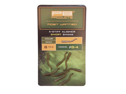 20532 PB Products X-Stiff Aligners Short Shank v.4-8 Weed 8ks/bal
