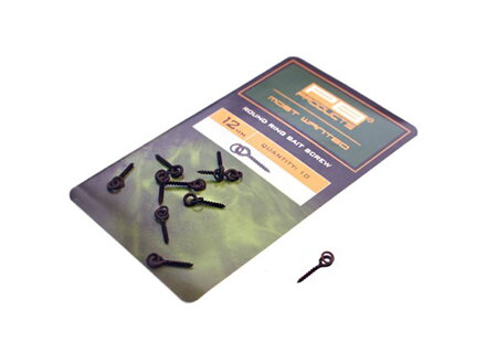 20435 PB Products ring bait screw 12mm 10ks/bal