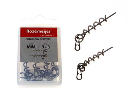 68590 Rozemeijer Shallow screws M-L 3+3ks/bal