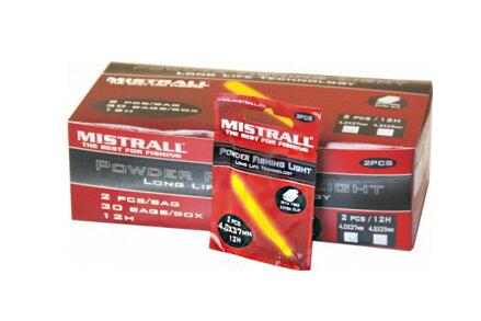 Mistrall chemické svetlo 4,5mm 2ks/sáčok