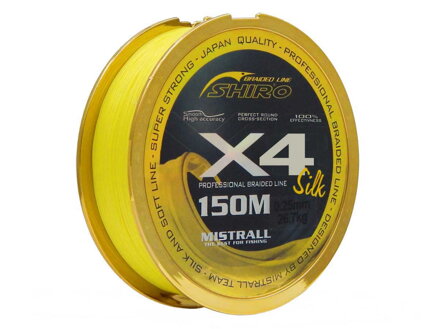 Mistrall Shiro 150m 0,17mm f.žltá