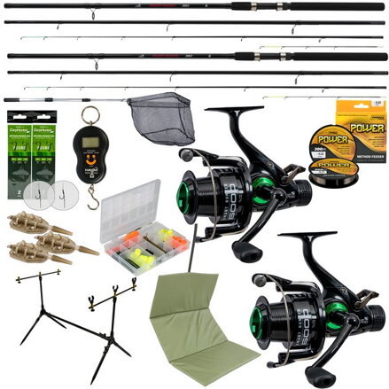 CARP EXPERT SADA DVOCH PRÚTOV S RODPODOM SMART FEEDER