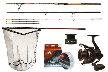 CARP EXPERT HEAVY FEEDER 3,60 M SET NA LOV TOLSTOLOBIKA S PODBERÁKOM NA TOLSTOLOBIKA