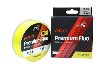 CARP EXPERT PRO PREMIUM FLUO ŽLTÁ MONOFILNÁ ŠNÚRA