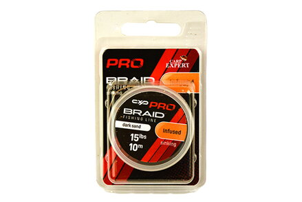 CARP EXPERT PRO INFUSED PLETENÁ POTÁPAVÁ NÁVÄZCOVÁ ŠNÚRA 10 M