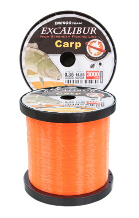 EXCALIBUR VLASEC CARP FEEDER FLUO ORANŽOVÝ 3000M