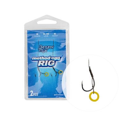 BENZÁR BRAIDED METHOD EGG RIG