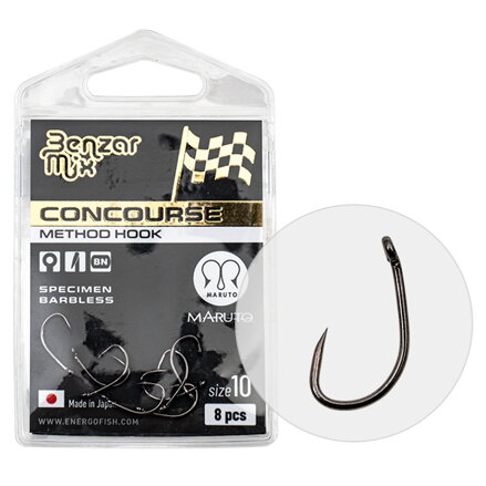 BENZÁR HÁČIK CONCOURSE METHOD SPECIMEN BARBLESS 8KS/BALENIE