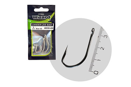 WIZARD ZANDER LIVE BAIT PRO HÁČIK NA LOV ZUBÁČA