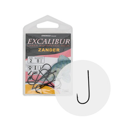 EXCALIBUR HÁČIK ZANDER WORM