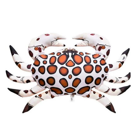 VANKÚŠ V TVARE KRABA CALICO – 60 CM