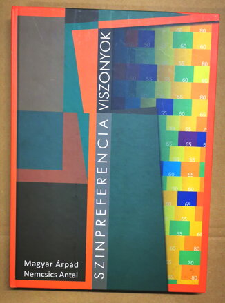 KÖNYV, MAGYAR-NEMCSICS: SZÍNPRFERENCIA VISZONYOK