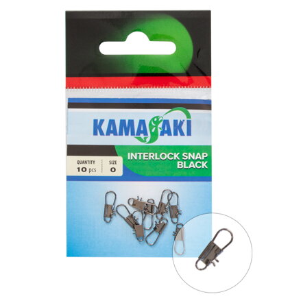 KAMASAKI KARABÍNKA INTERLOCK SNAP 0-10KS/BAL