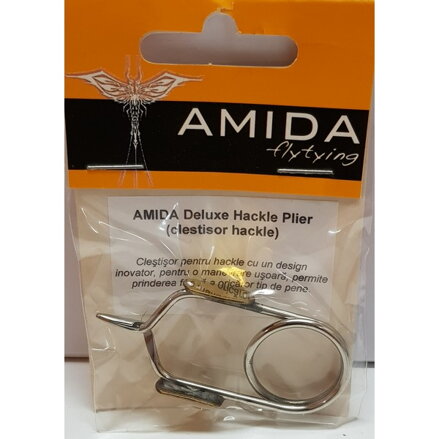 AMIDA HACKLE PLIER MARE ŠTIPEC NA VIAZANIE MUŠIEK