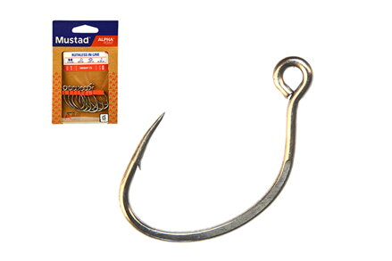 MUSTAD RUTHLESS IN-LINE SINGLE HÁČIK