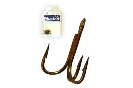 MUSTAD TROJHÁČIKY TREBLE HOOK