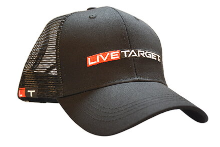 LIVETARGET BLACK TRUCKER KLOBOUK
