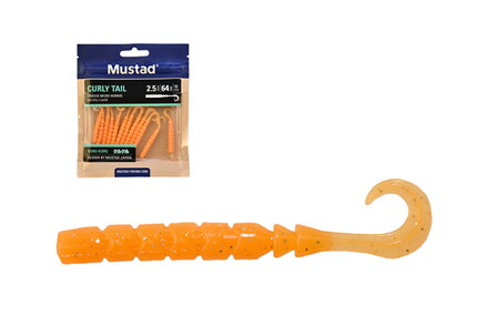 MUSTAD AJI CURLY TAIL PLASTOVÁ UMELÁ NÁSTRAHA