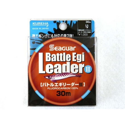 SEAGUAR BATTLE EGI LEADER 30M FLUOROCARBON VLASEC