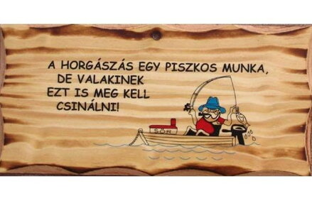 DREVENÁ TABUĽKA S NÁPISOM