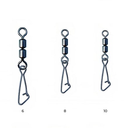 NYTRO CONNEX DOUBLE FEEDER SWIVEL OBRATLÍK S KARABÍNKOU