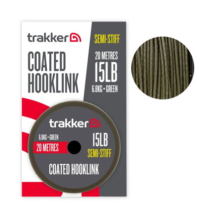 Trakker Náväzcová šnúra Semi Stiff Coated Hooklink 20m
