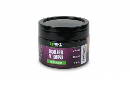 Nikl Boilies v dipu Krill Berry 250ml