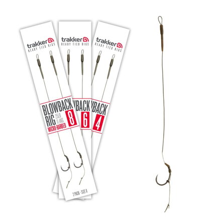 Trakker Hotové návazce Blowback Ready Rig (Barbed) 2ks