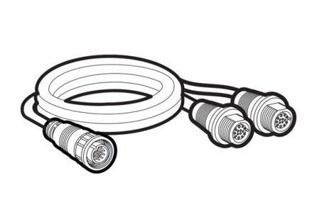 Humminbird kábel rozdvojovací 14 M SIDB Y Cable (SOLIX, ONIX & ION)