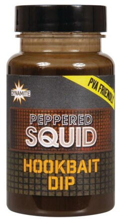 Dynamite Baits Hookbait Dip Peppered Squid 100 ml